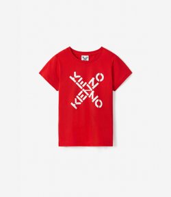 KENZO RED SMALL FIT T-SHIRT