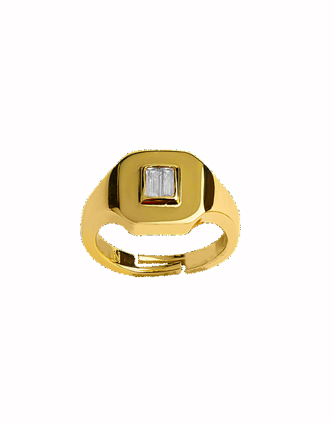 Gold Tone Ring