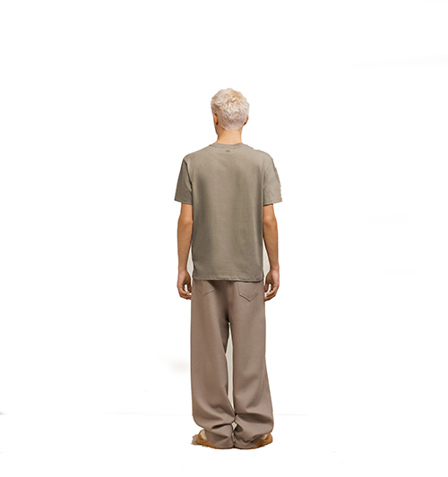 Beige Ami De Coeur Tee
