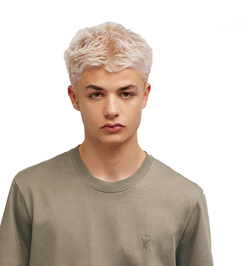 Beige Ami De Coeur Tee