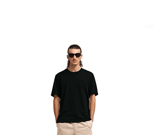 Black Ami De Coeur Tee