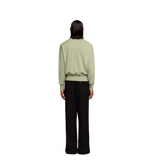 Khaki Ami De Coeur Knit Sweater
