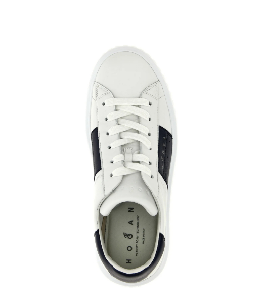 H-Navy Stripes New H Band LE9 White Sneakers