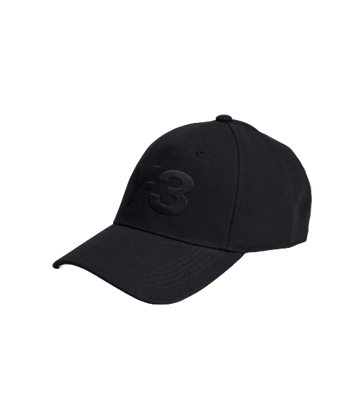 Y-3 Logo Black Cap