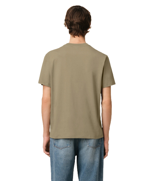 Khaki Cotton Ami De Coeur T-Shirt