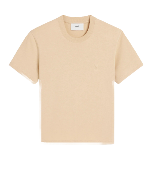 Beige Cotton Ami De Coeur T-Shirt