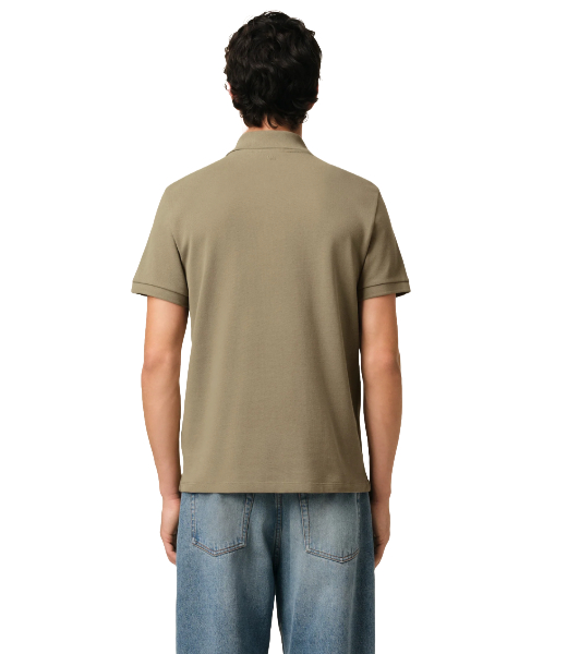Khaki Cotton Ami De Coeur Polo Shirt