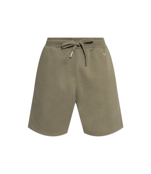 Taupe Cotton Ami De Coeur Short