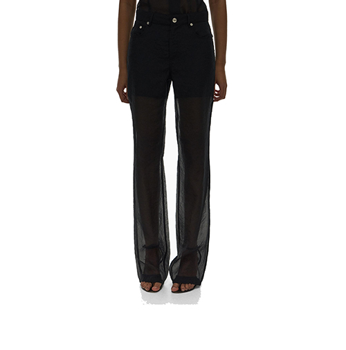 Panel Bootcut Pants