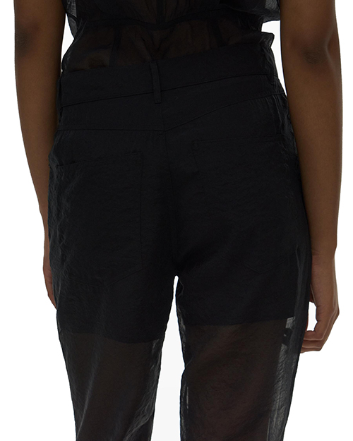 Panel Bootcut Pants