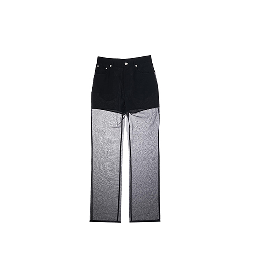 Panel Bootcut Pants