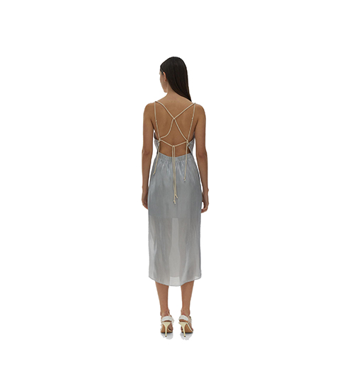 Knotted Slip Dress