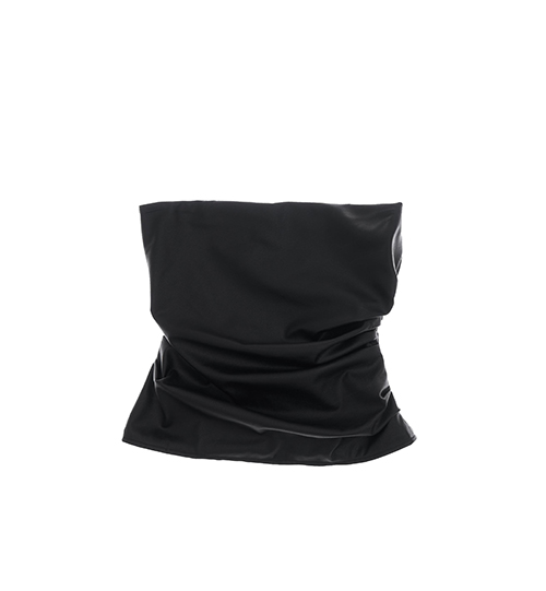 Vegan Leather Tube Top