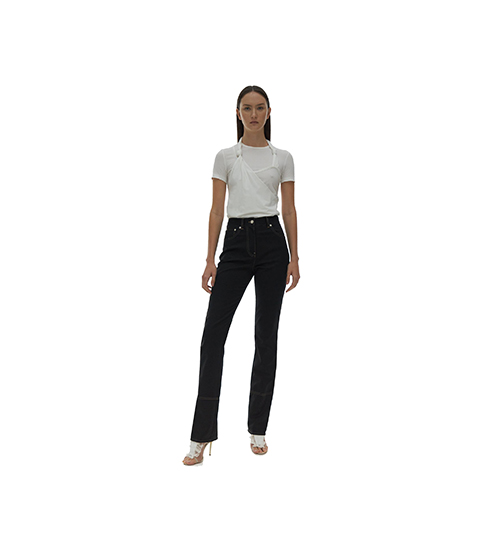 Stretch Cotton Pants