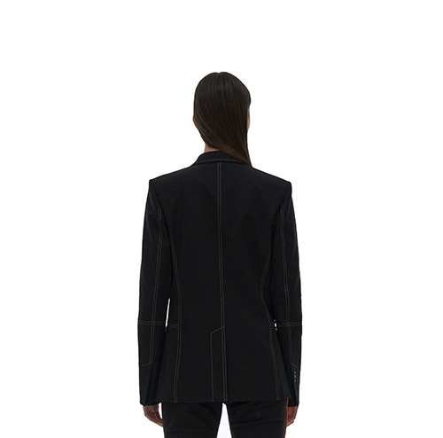 Stretch Cotton Blazer