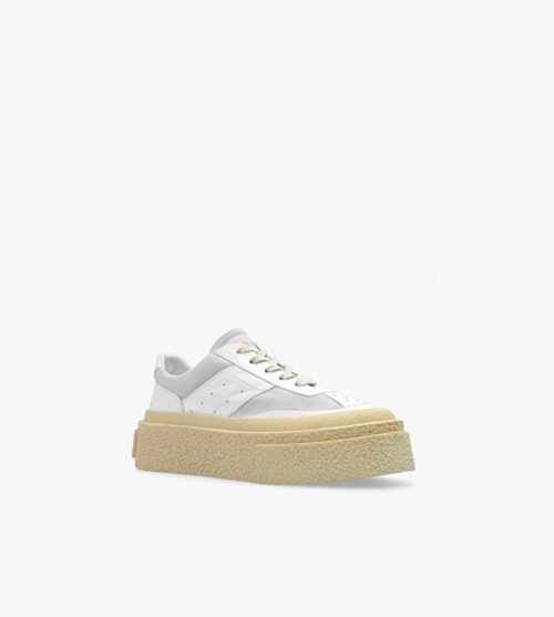 White Grey Sneakers