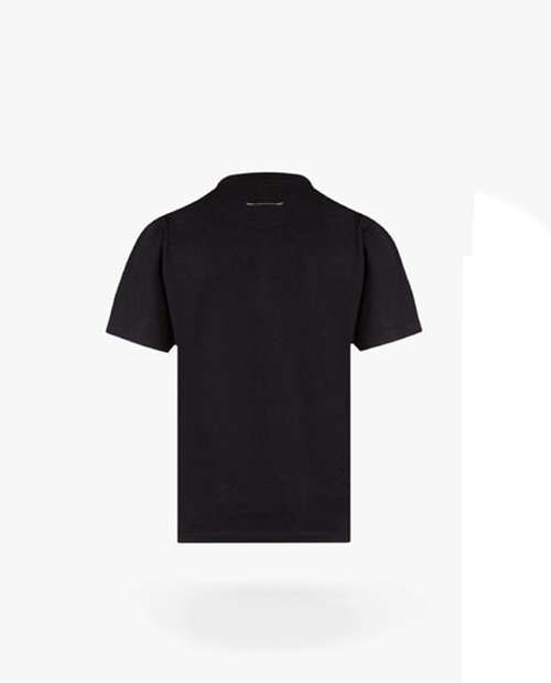Black White logo Tee