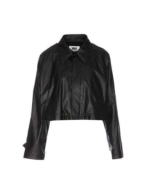 Black Leather Shirt