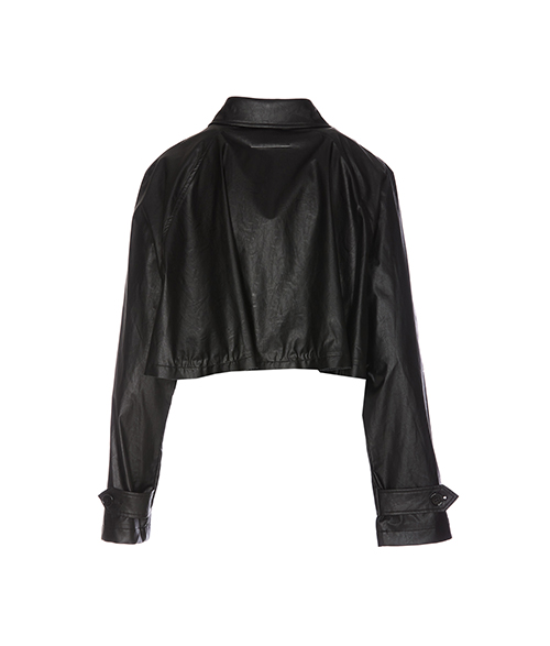 Black Leather Shirt