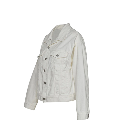 White Denim Jacket