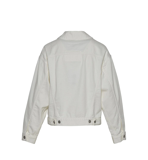 White Denim Jacket