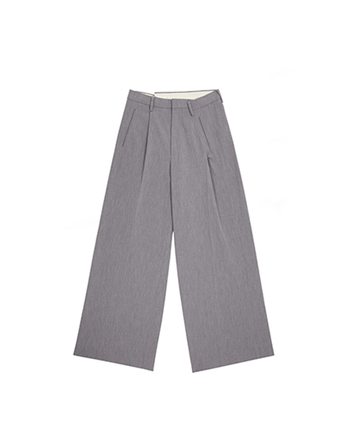 Grey Wide Leg Pants