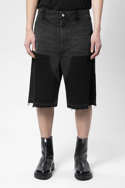 Black Denim Shorts