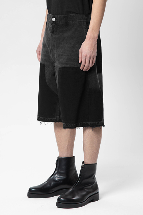 Black Denim Shorts