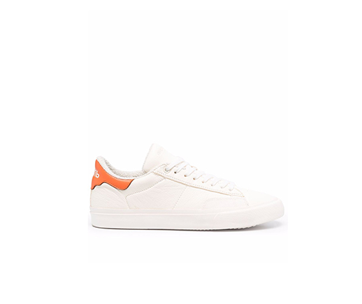 Vulcanized Low Top White Orange