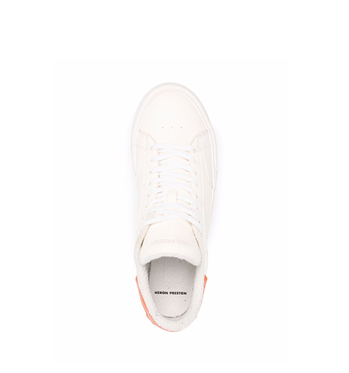 Vulcanized Low Top White Orange