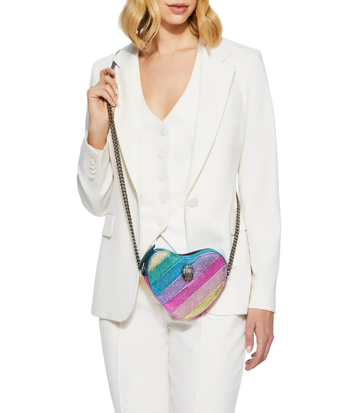 Pochettes Kensington Heart X Body L Leather Multicolour Crossbody