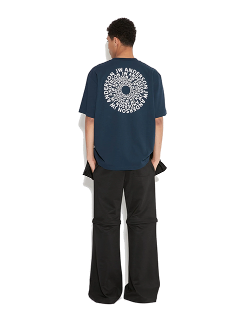 Black Convertible Utility Trousers