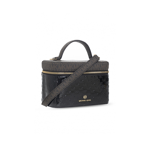 Jet Set Black Charm Bag