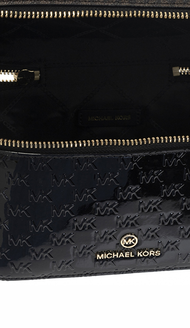 Jet Set Black Charm Bag