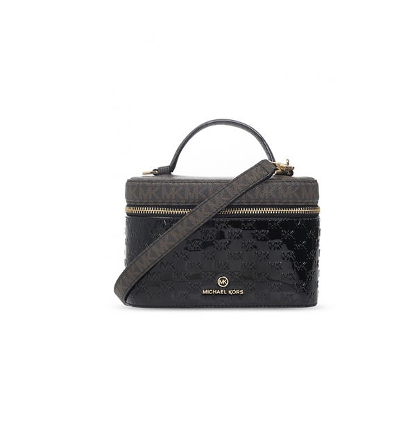 Jet Set Black Charm Bag
