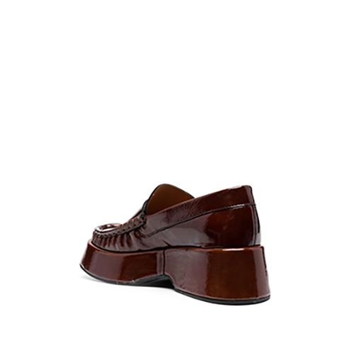 Retro Flatform Jewel Loafer