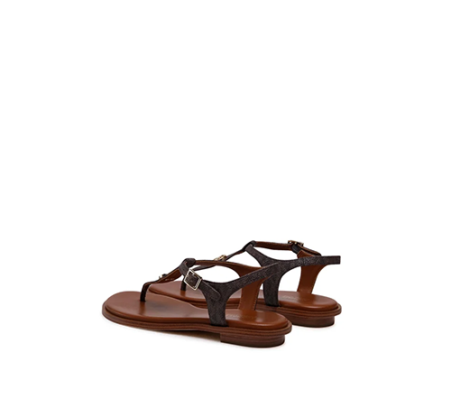 Mallory Brown Thong Sandal