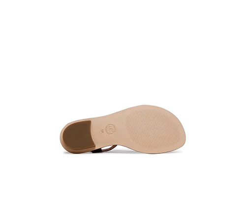 Mallory Brown Thong Sandal