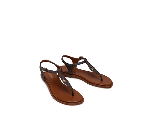 Mallory Brown Thong Sandal