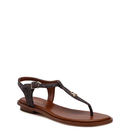 Mallory Brown Thong Sandal