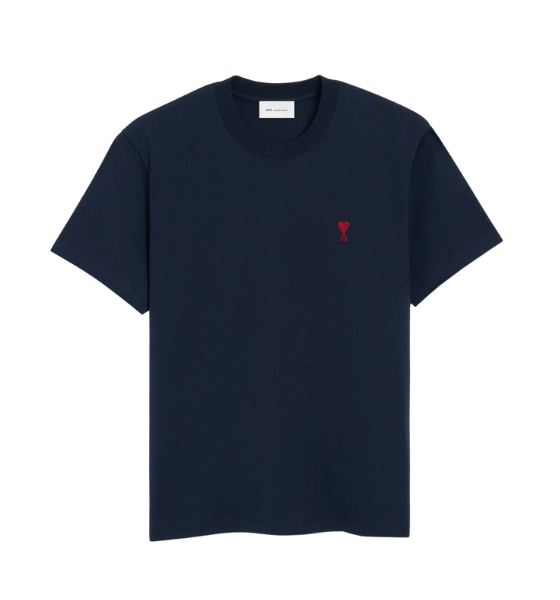Night Blue With Red Ami De Coeur Light Jersey T-Shirt