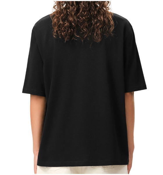 Black Small Embossed Ami De Coeur T-Shirt Jersey