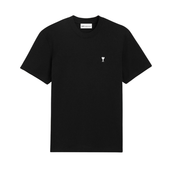 Black/White Cream Ami De Coeur Contrasted Light Jersey T-Shirt