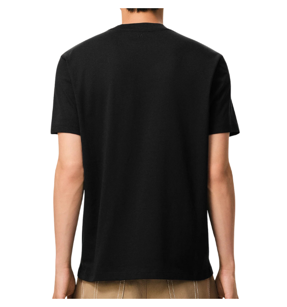 Black/White Cream Ami De Coeur Contrasted Light Jersey T-Shirt