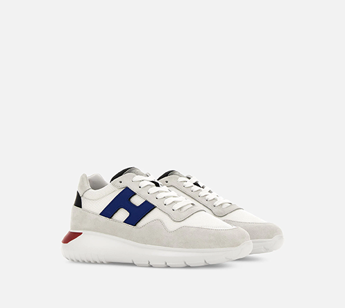 Hogan White Grey Allacciato Interactive H Lissat