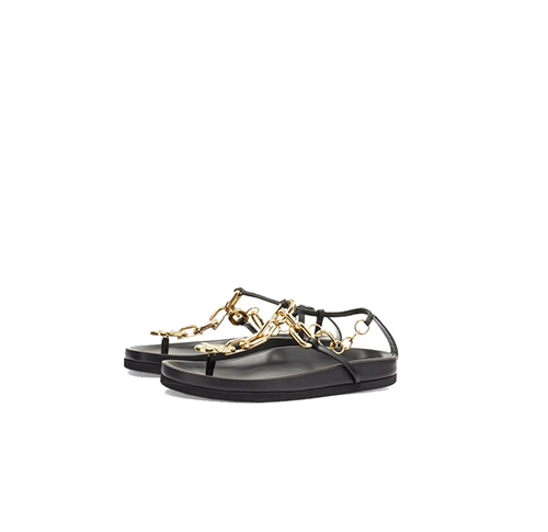 XL Ankle Strap Link Sandal