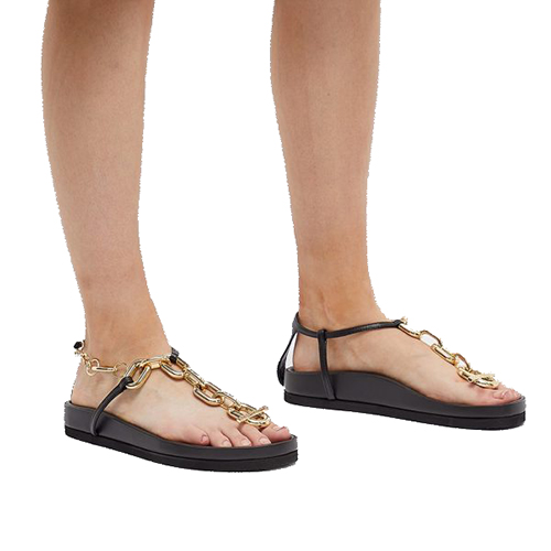 XL Ankle Strap Link Sandal