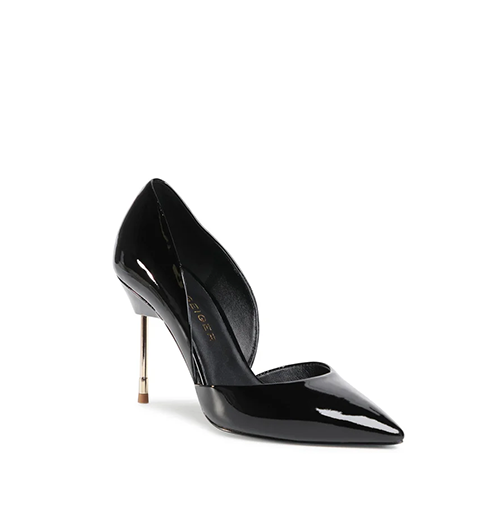 Black Patent Occassion Pumps