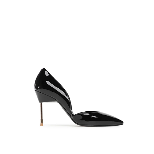 Black Patent Occassion Pumps