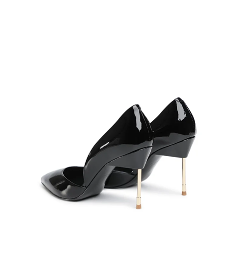 Black Patent Occassion Pumps